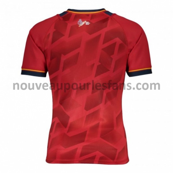 Maillot Rugby Espagne Tenue Domicile 2021 Manche Courte
