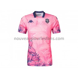 Maillot Rugby Stade français Paris Tenue Domicile 2021 Manche Courte