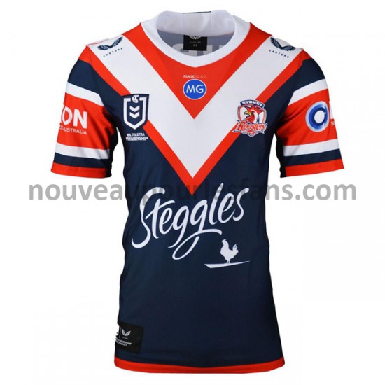 Maillot Rugby Sydney Roosters Tenue Domicile 2021 Manche Courte