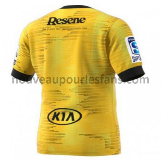 Maillot Rugby Wellington Hurricanes Tenue Domicile 2020 Manche Courte