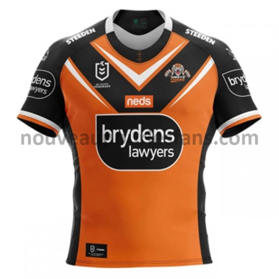 Maillot Rugby West Tigers Tenue Extérieur 2021 Manche Courte